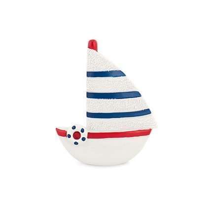 Magnete barca righe blu