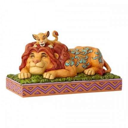 Statuetta Simba e Mufasa
