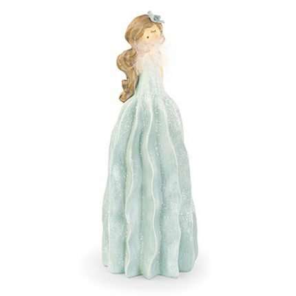 Dama con vestito acqua