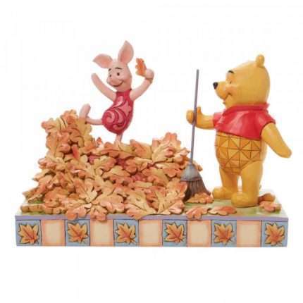 Statuetta Winnie the Pooh e Pimpi Autunno