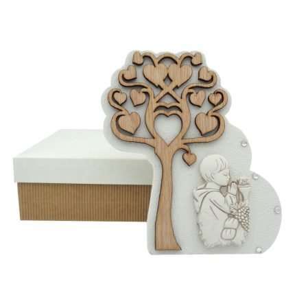 Bomboniera albero della vita grande con bimbo