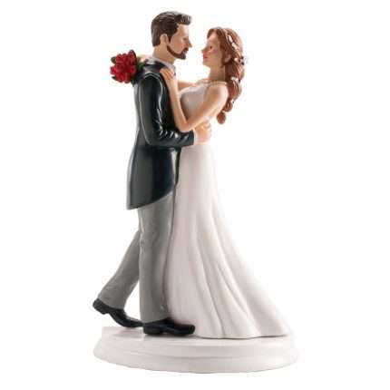 Cake topper Matrimonio sposi Valzer