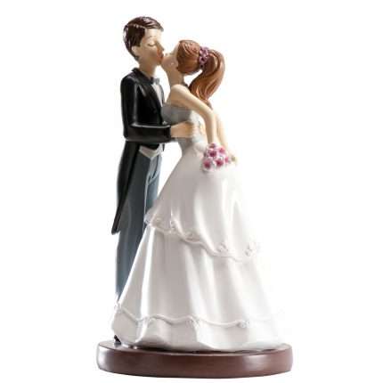 Cake topper Matrimonio sposi bacio