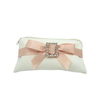 Bomboniera pochette ecopelle rettangolare