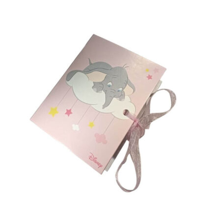 Libro portaconfetti Disney Dumbo rosa